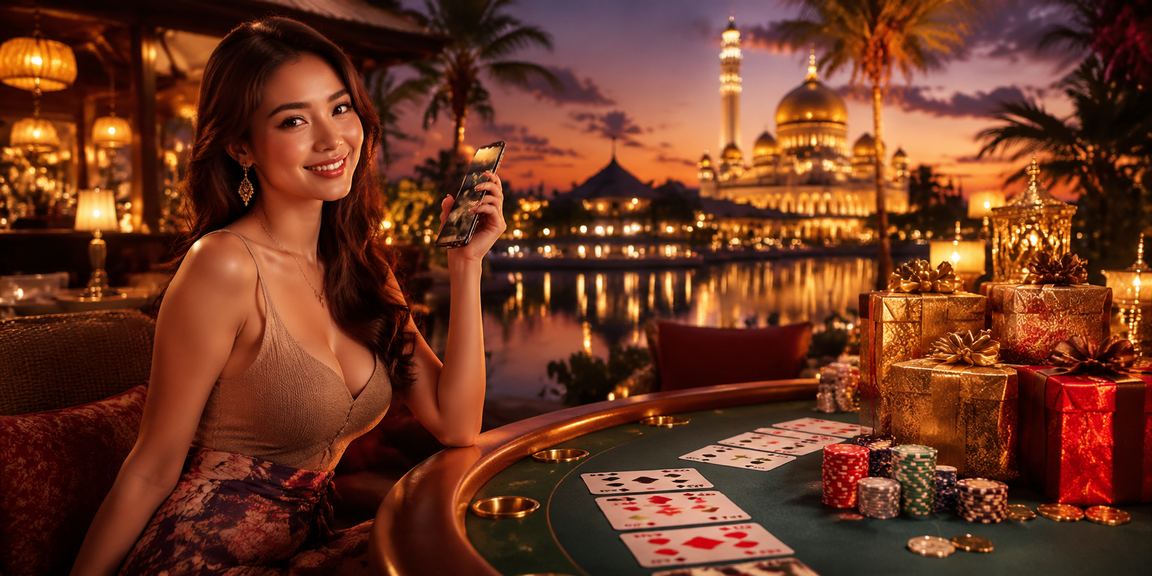 Meja baccarat kasino langsung di Putrajaya